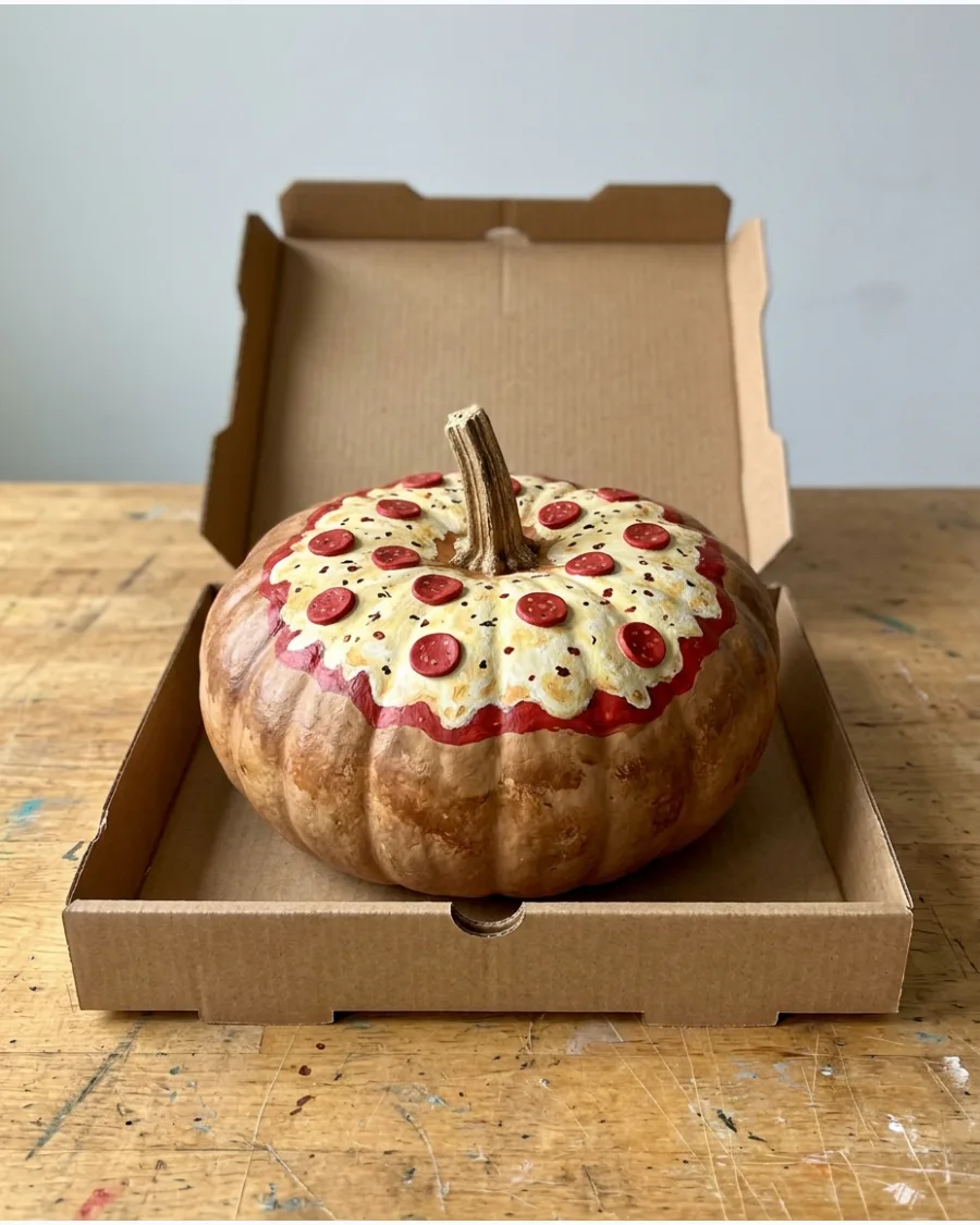39. Pizza Pumpkin