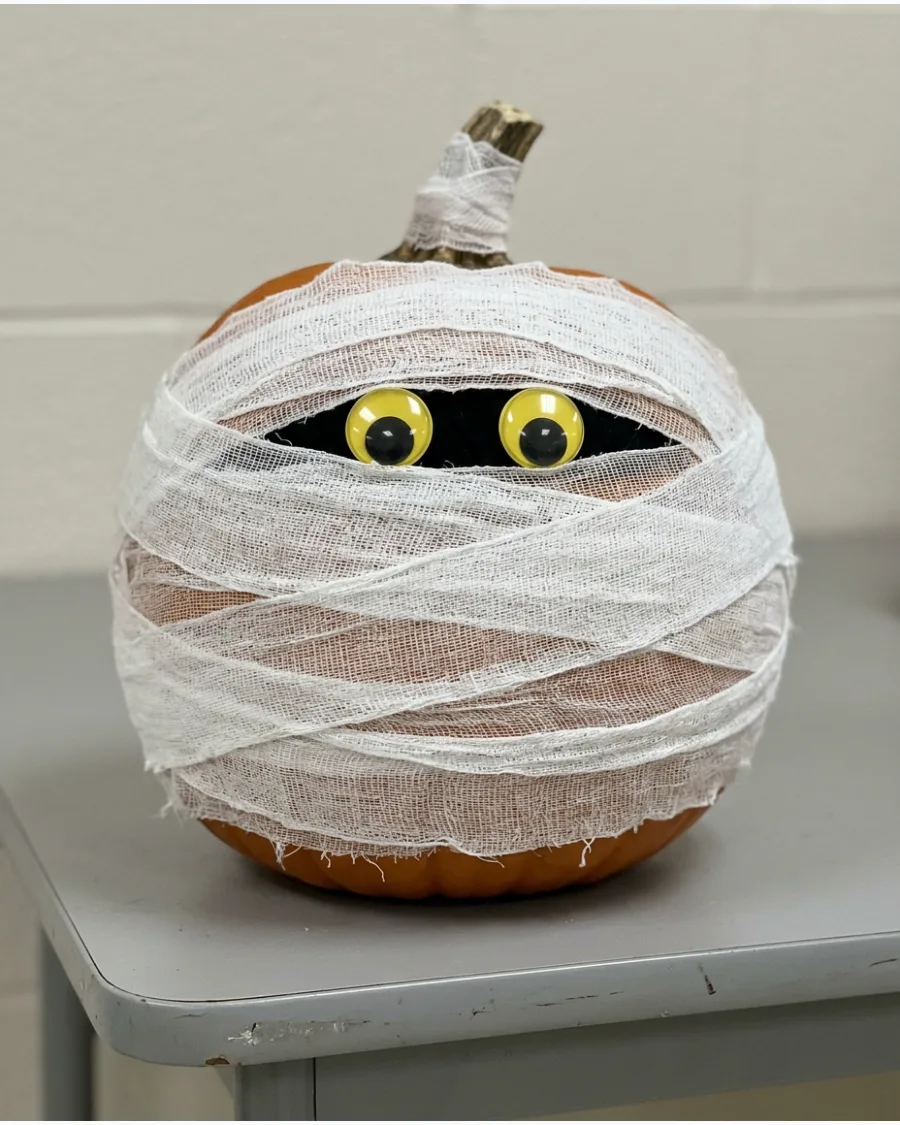 45. Mummy Pumpkin