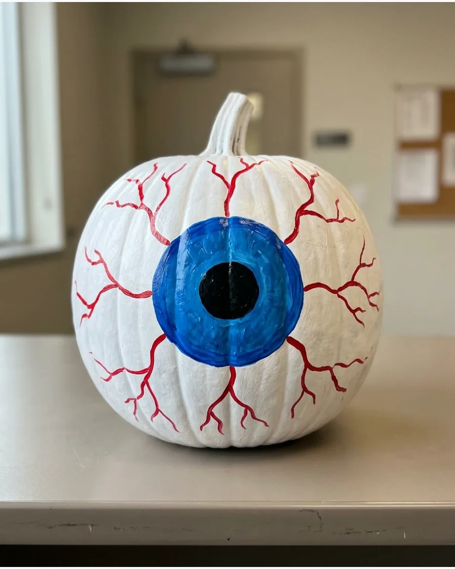 46. Giant Eyeball Pumpkin