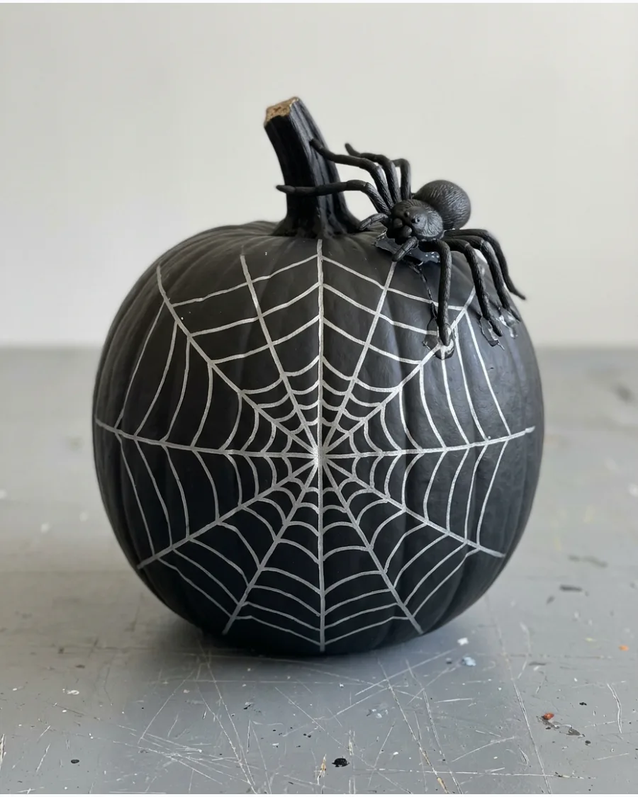47. Spiderweb Pumpkin
