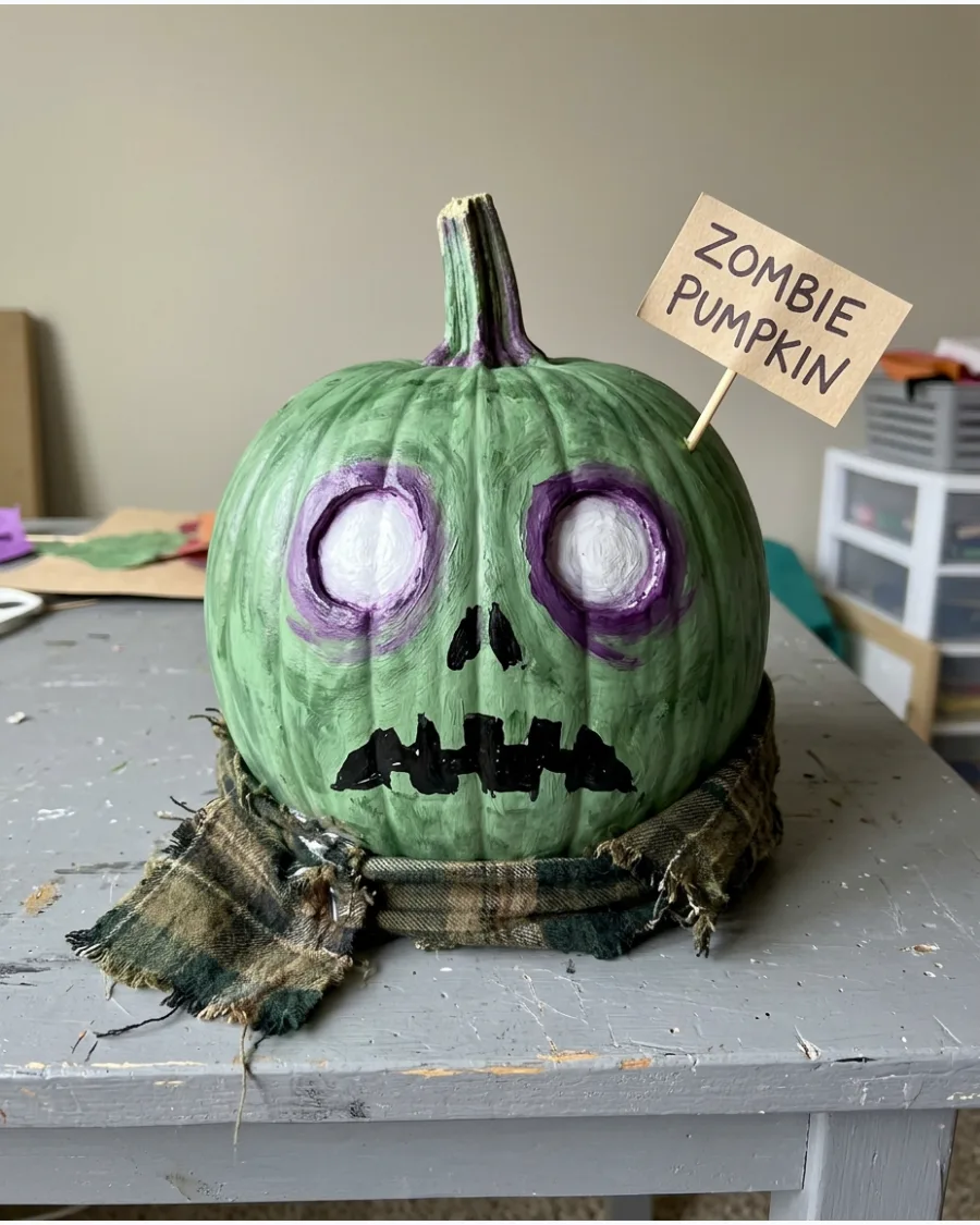 51. Zombie Pumpkin