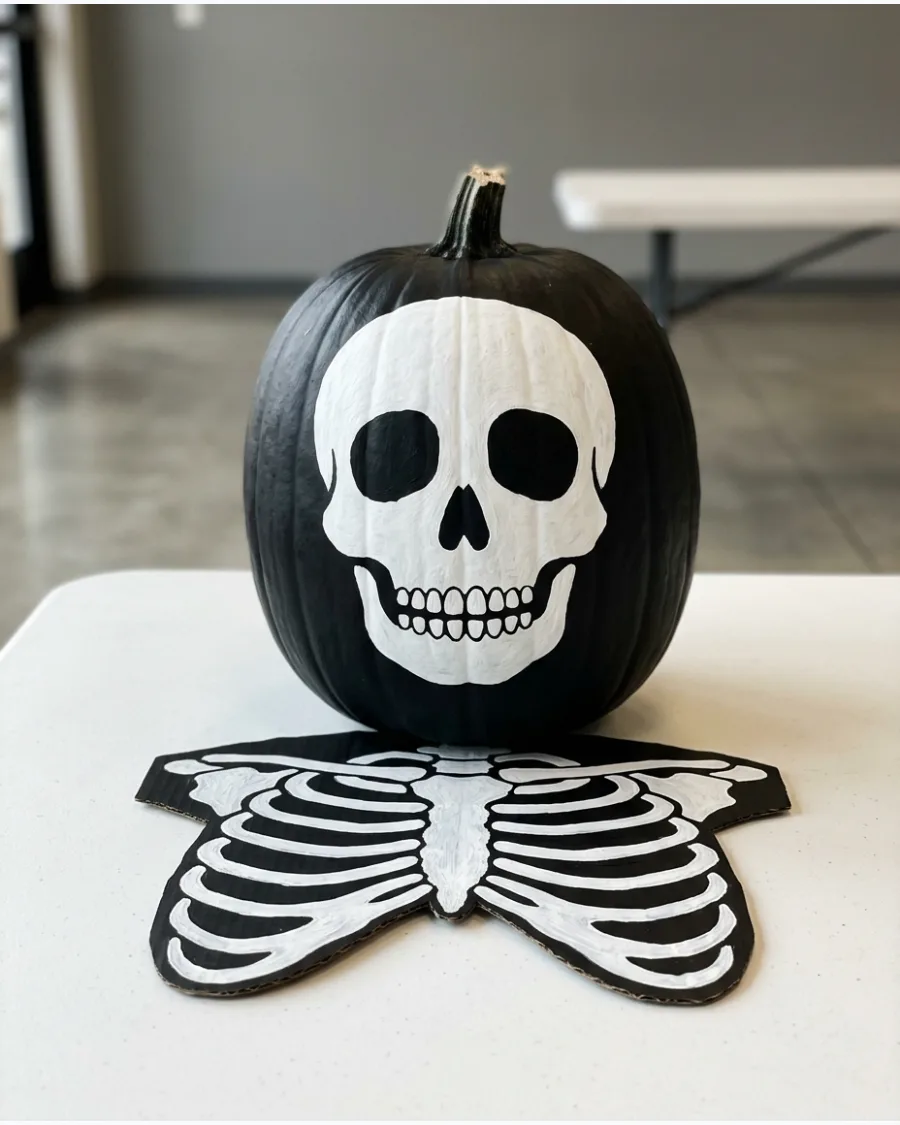 52. Skeleton Pumpkin