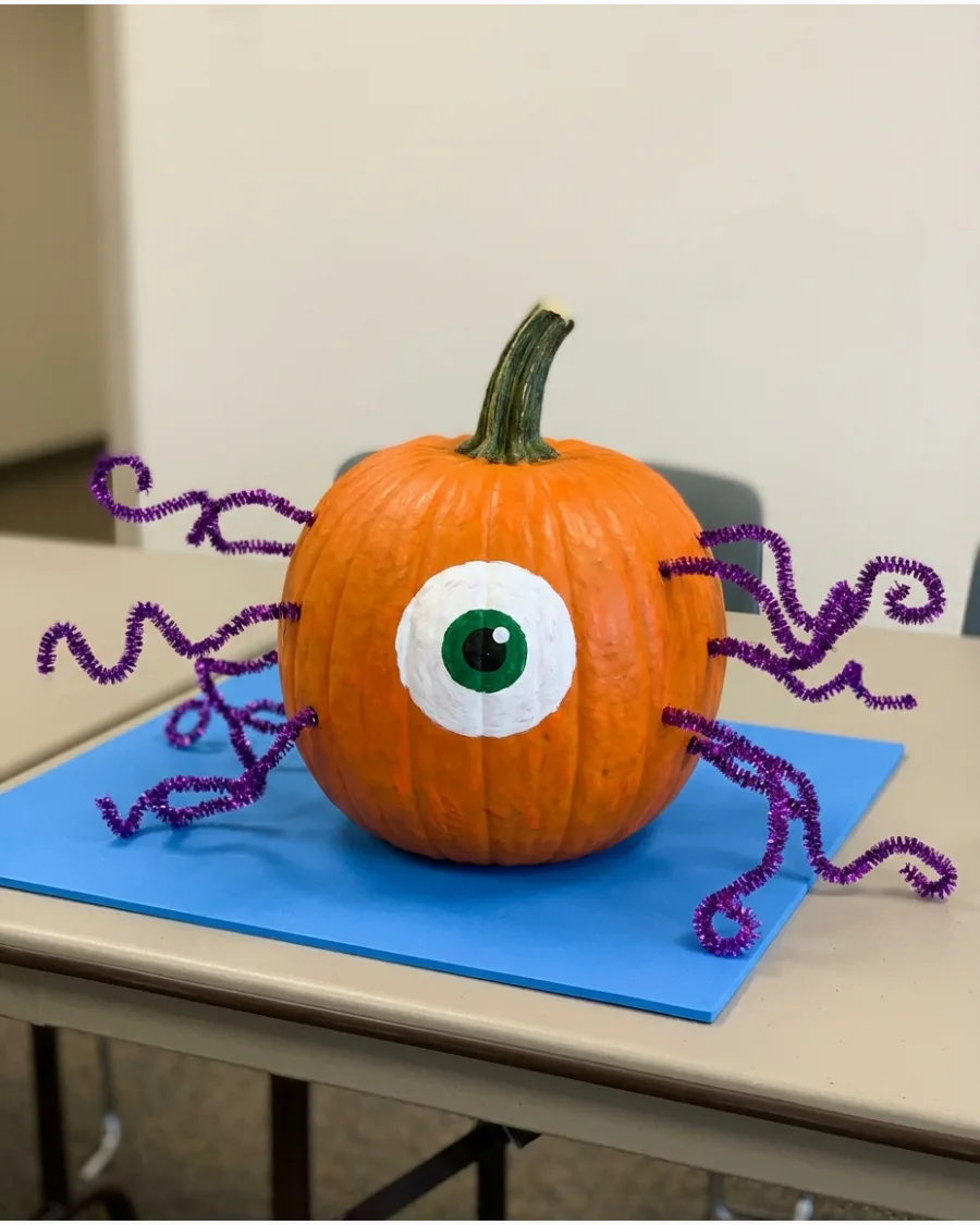 54. Monster With Tentacles Pumpkin