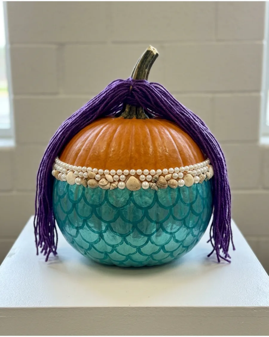 69. Mermaid Pumpkin