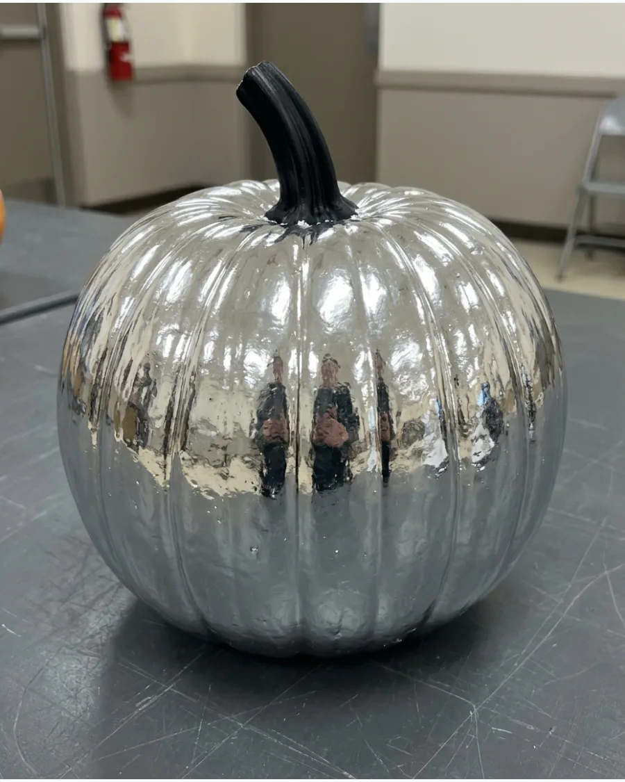 80. Chrome Pumpkin