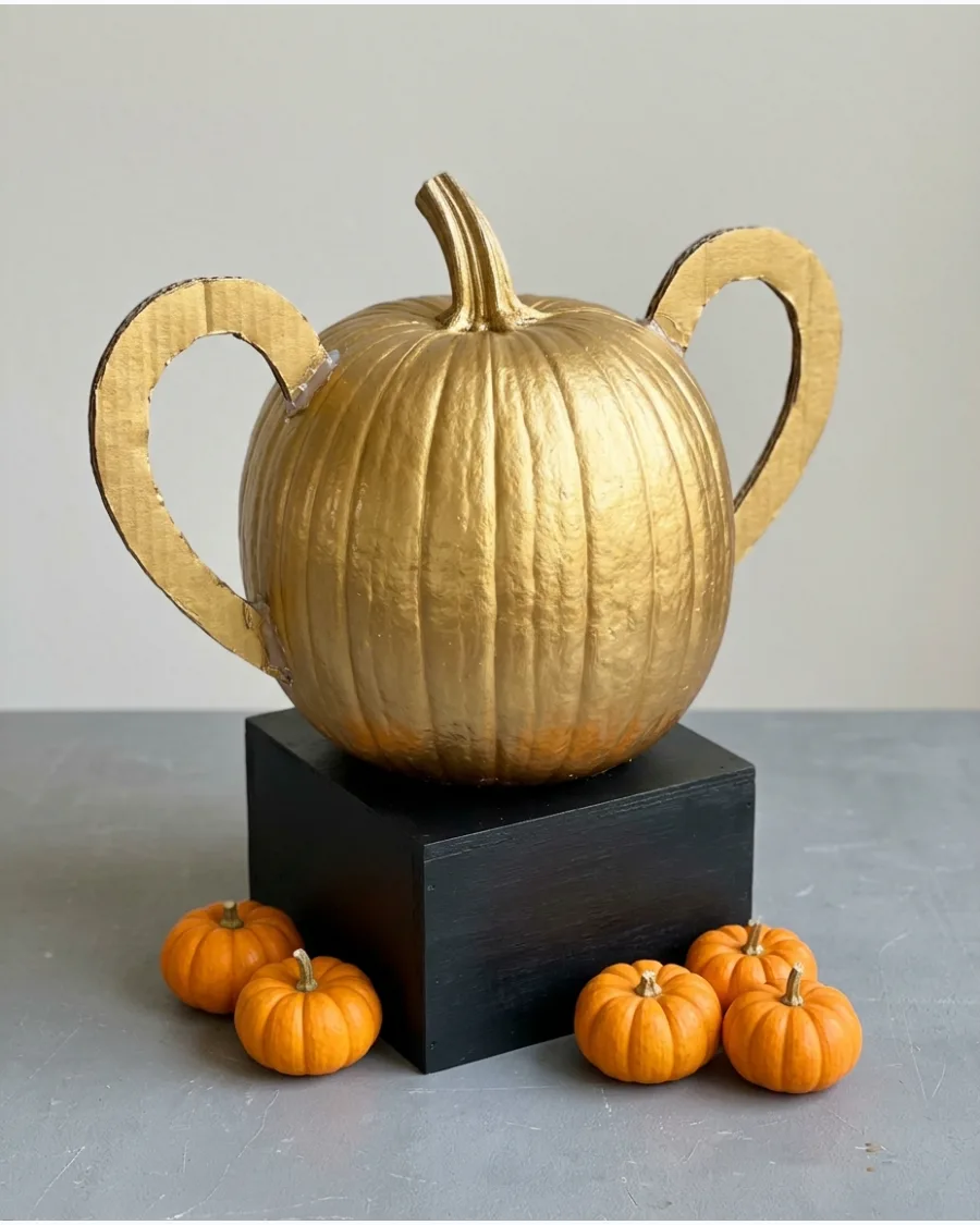 99. Pumpkin Decorating Contest Trophy