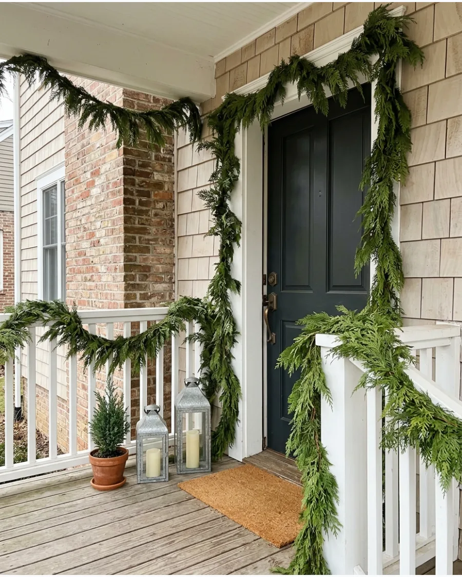45. Cedar Garland With No Ornaments