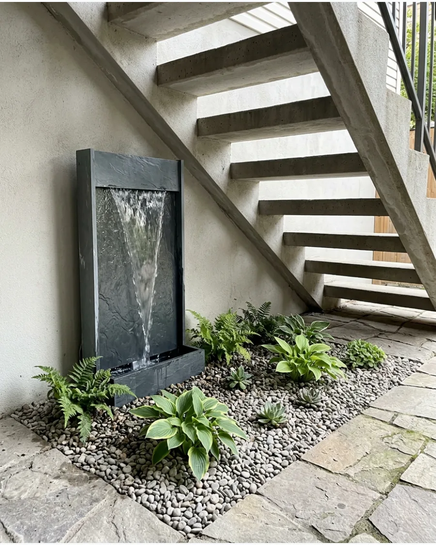 42. Modern Wall Fountain Garden