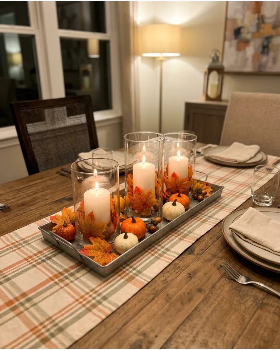 55. DIY Dollar Store Thanksgiving Centerpiece