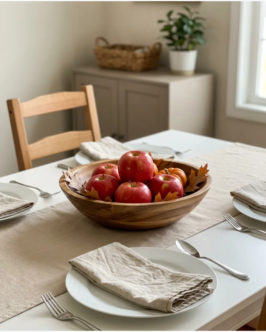 43. Apple Harvest Table Decoration