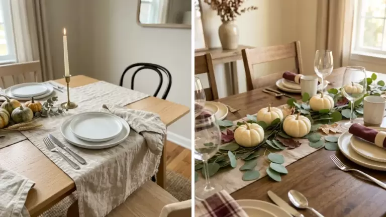 50 Simple Thanksgiving Tablescapes