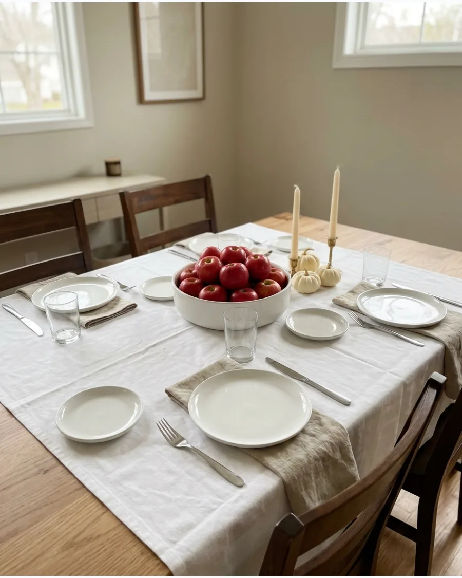 33. Apple Thanksgiving Tablescape