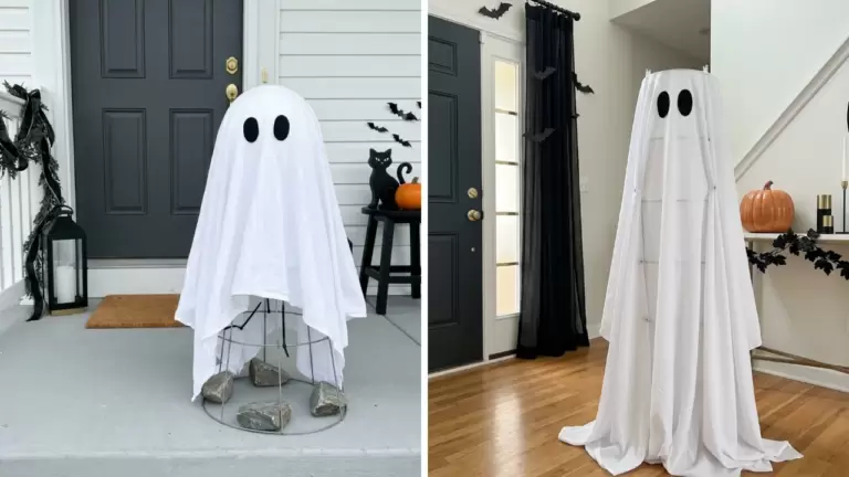 50 Tomato Cage Ghost Ideas for Halloween