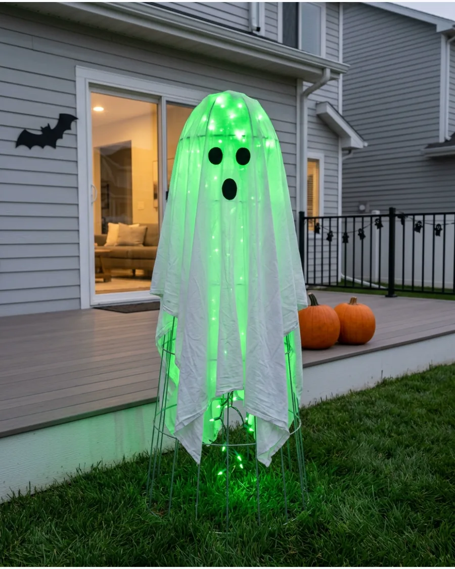 13. Green Glowing Ghost
