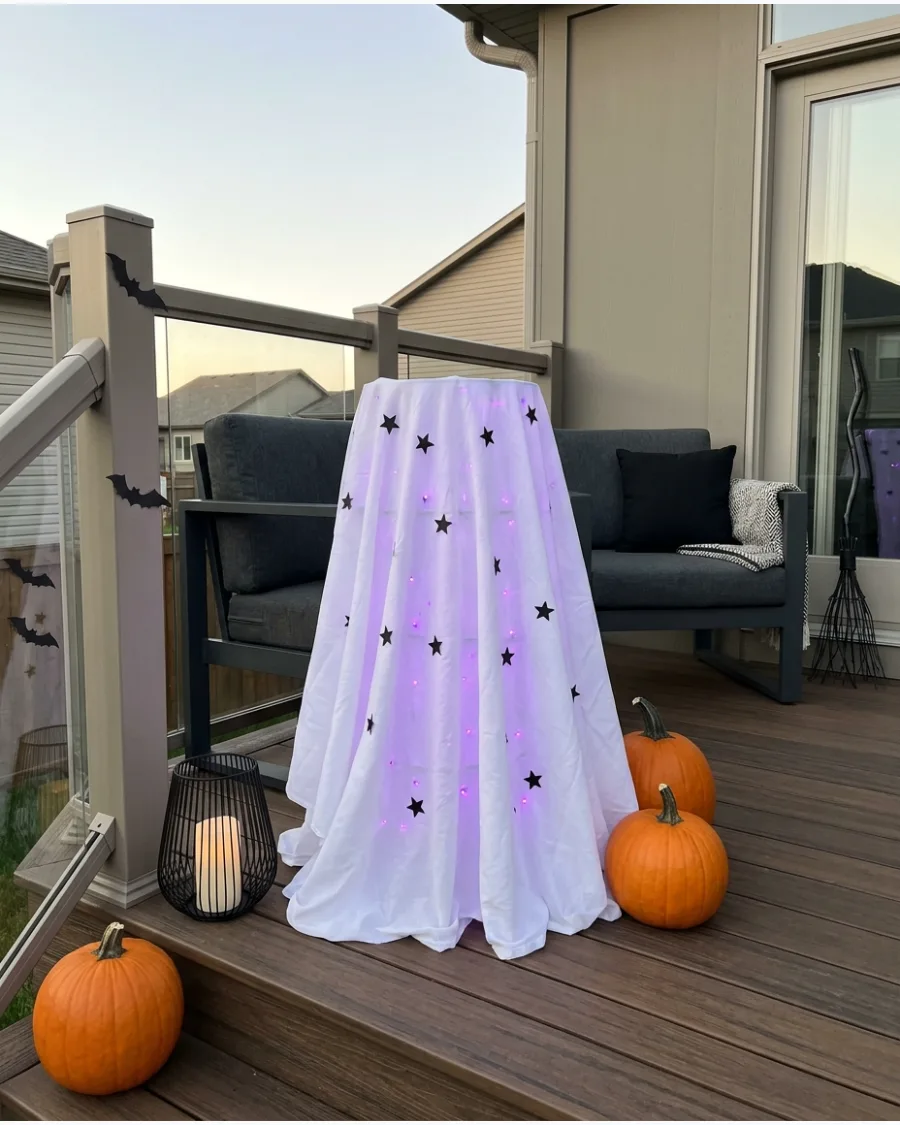 14. Purple Light-Up Ghost