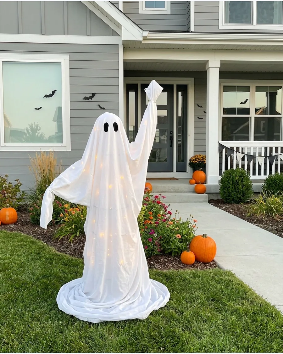 20. Dancing Tomato Cage Ghost