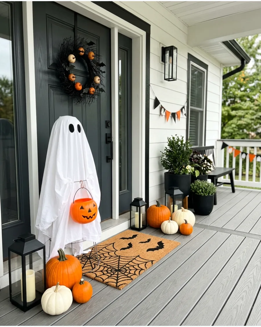 30. Ghost Trick-or-Treat Greeter