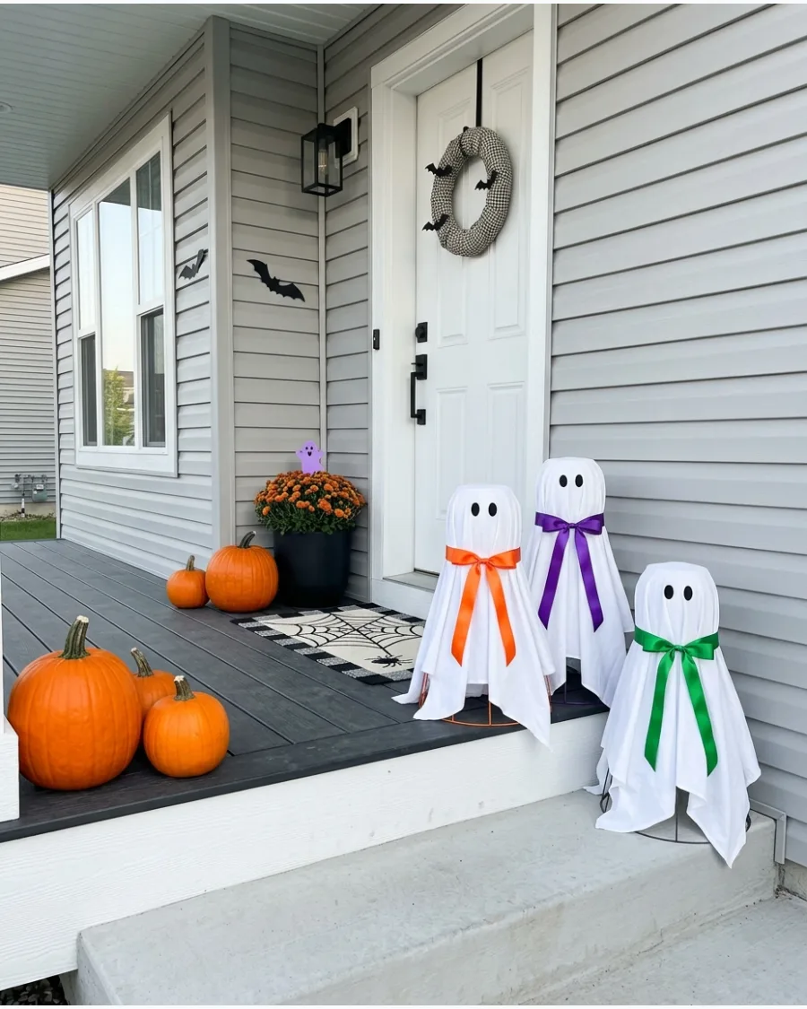 34. Color-Coded Ghost Family