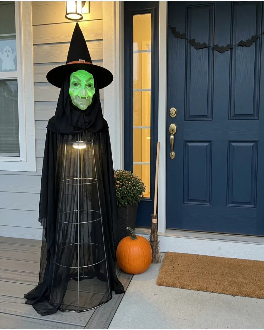 14. Glowing Witch Face