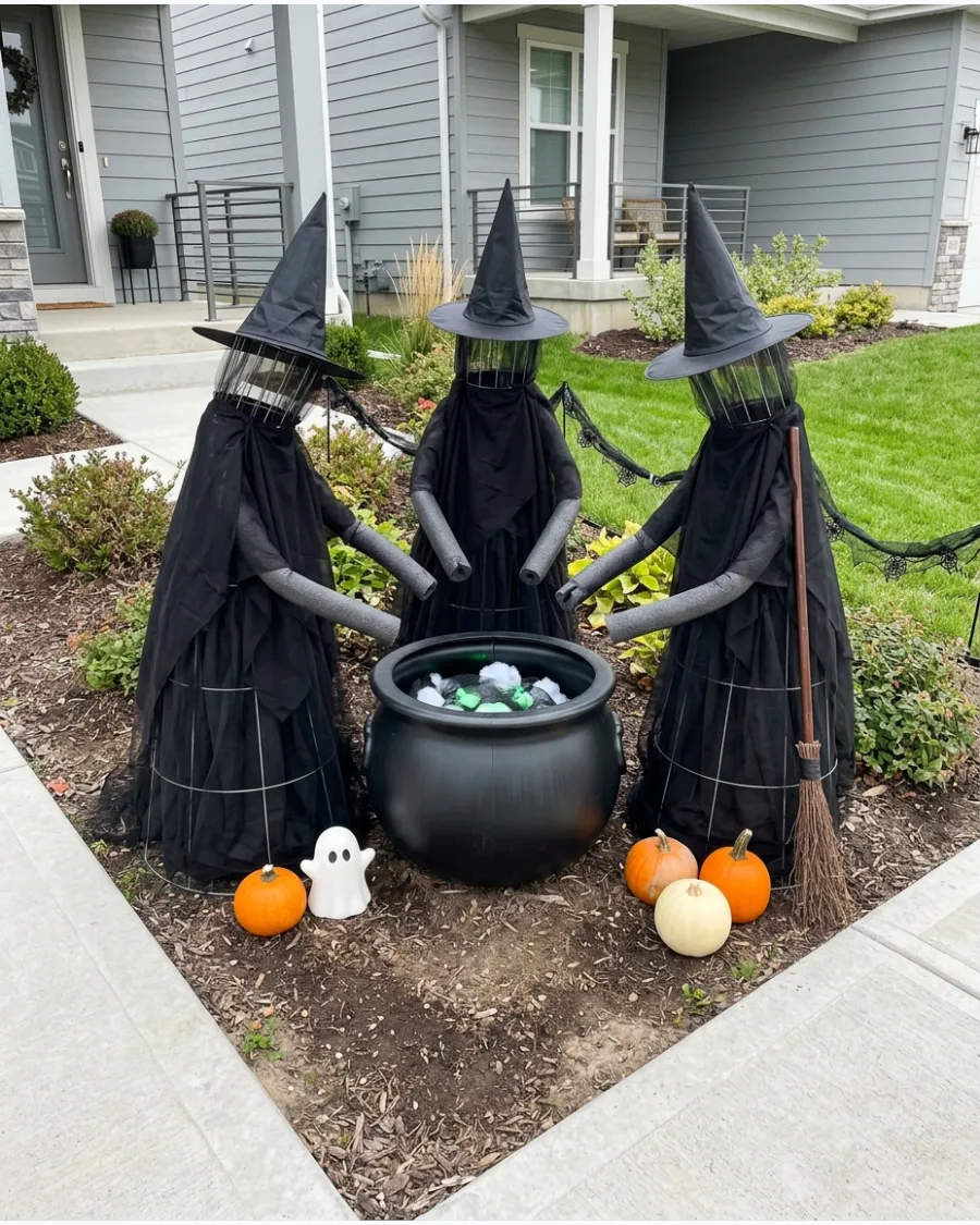 17. Three Witches Around a Cauldron