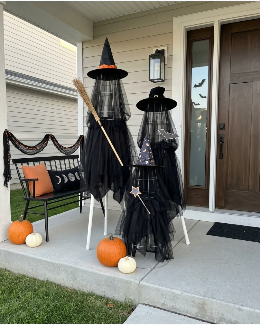 18. Different-Height Witch Coven
