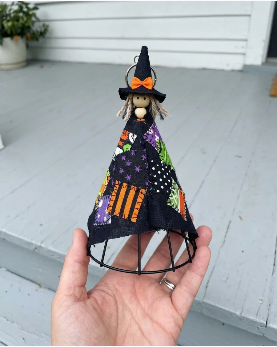 31. Patchwork Witch Dress