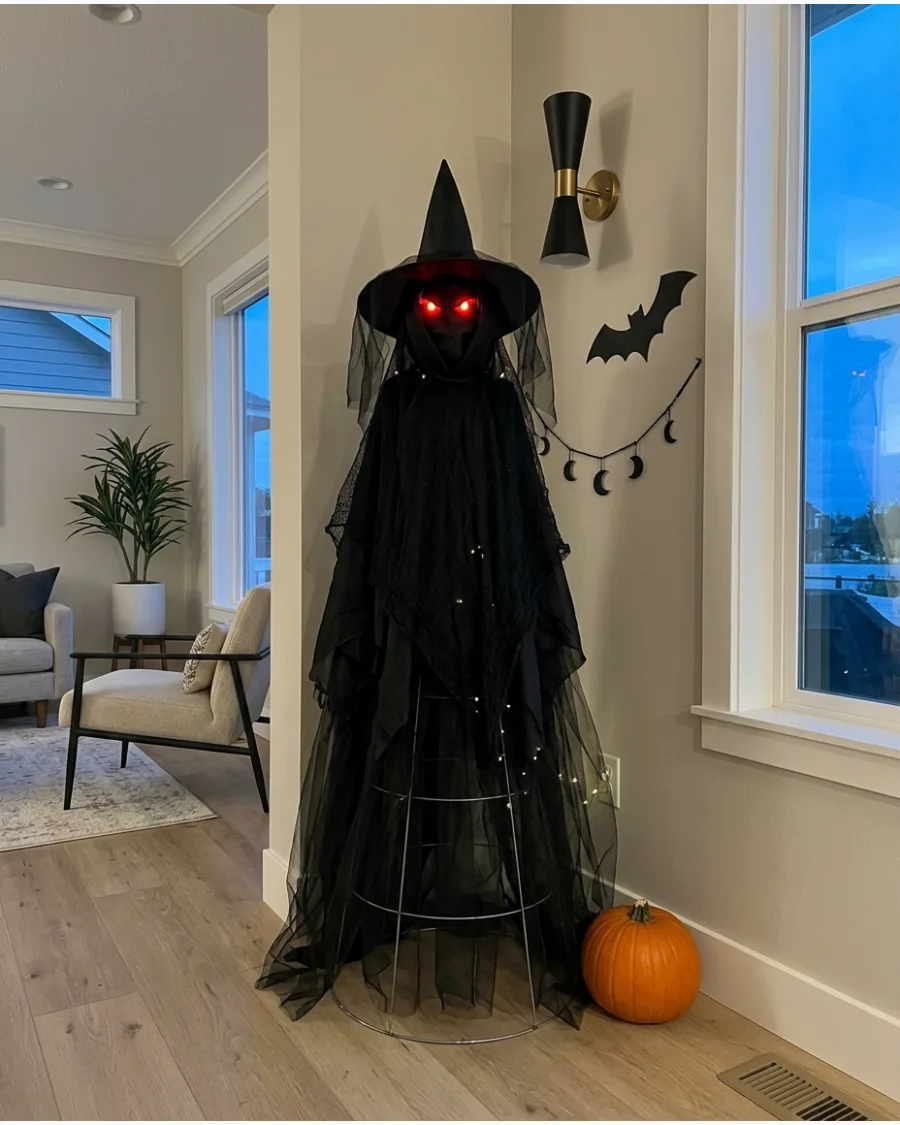 36. Witch With Glowing Eyes