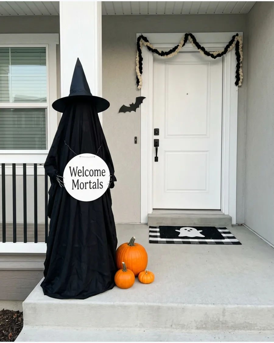44. Witch With a Welcome Sign