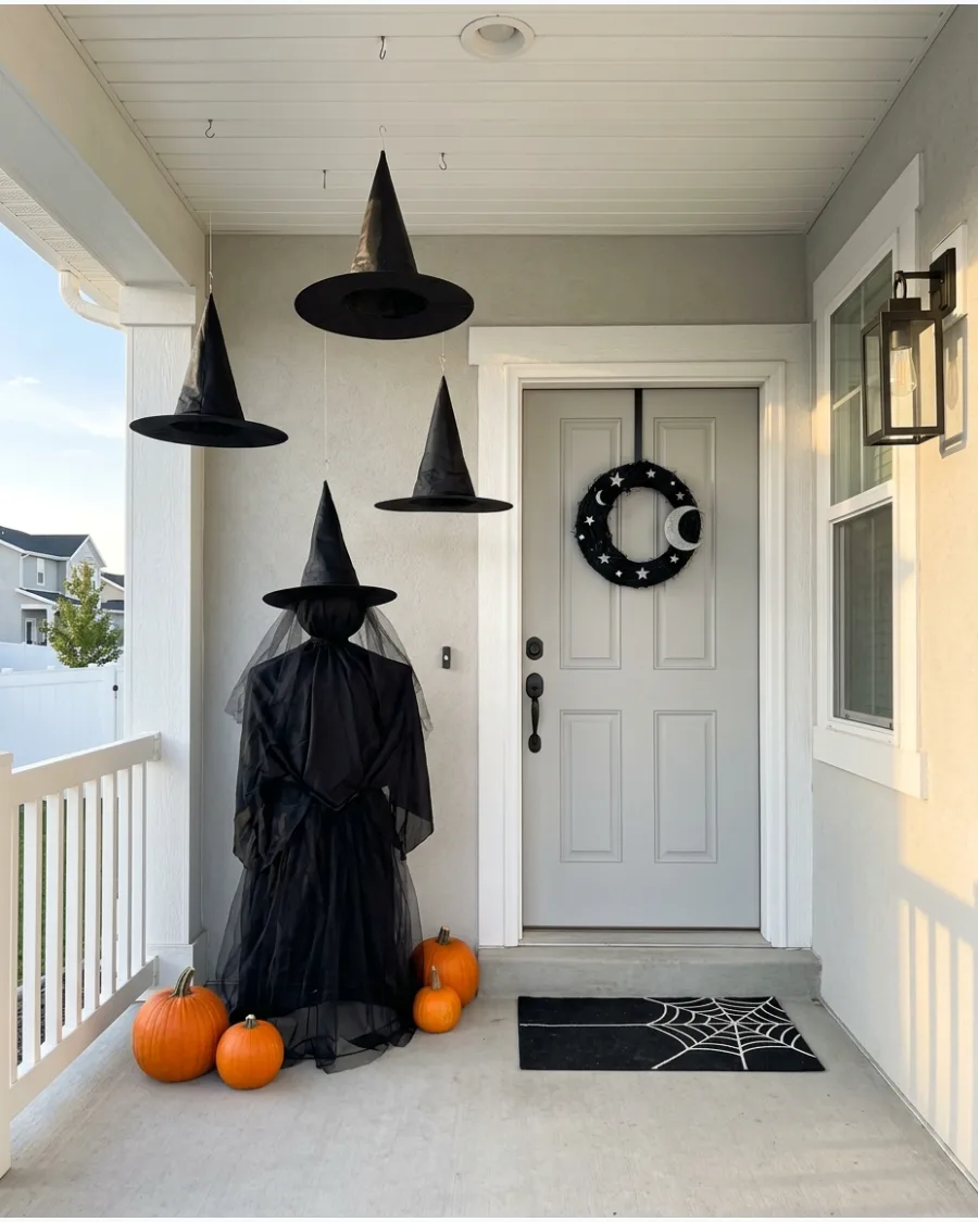 46. Witch Under Floating Hats