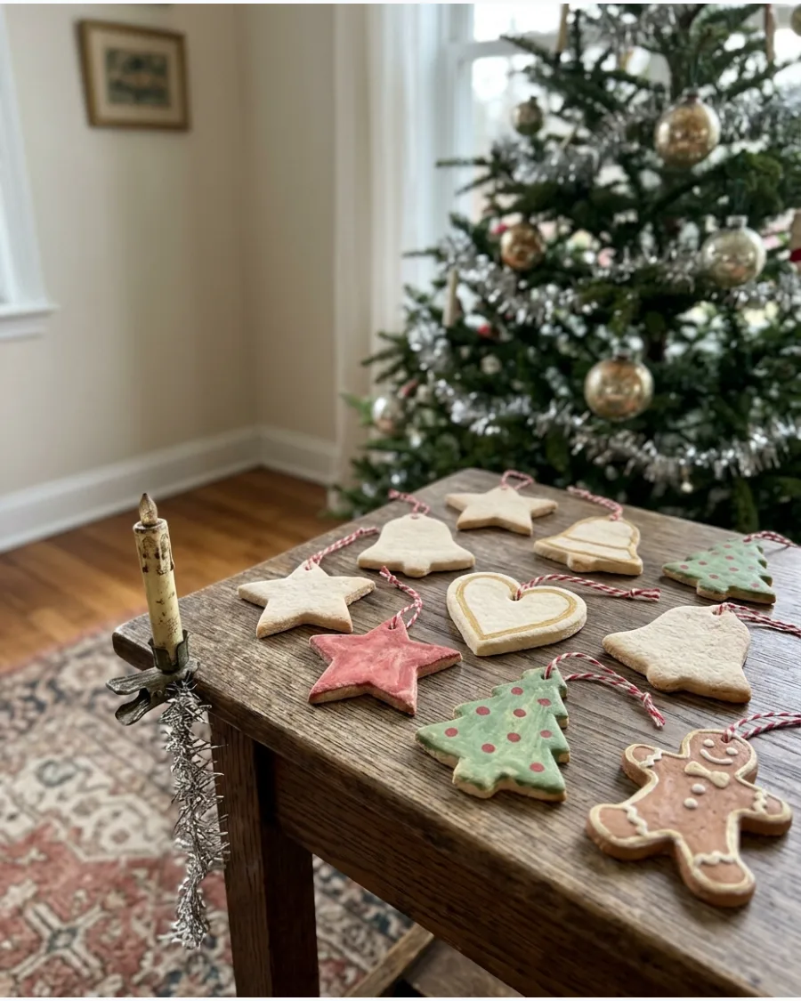 17. Salt Dough Christmas Ornaments