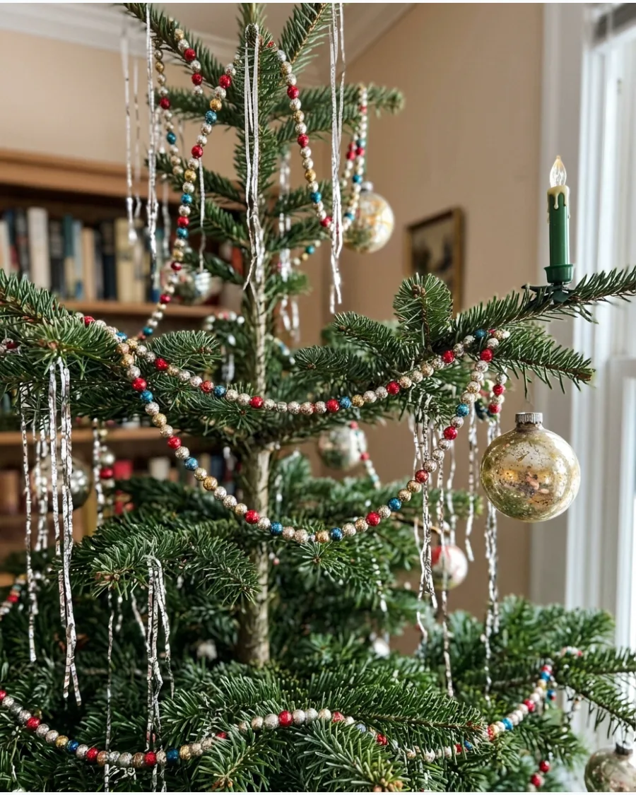 23. Vintage Glass Bead Garland
