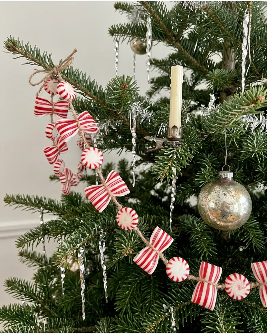 30. Old-Fashioned Candy Garland