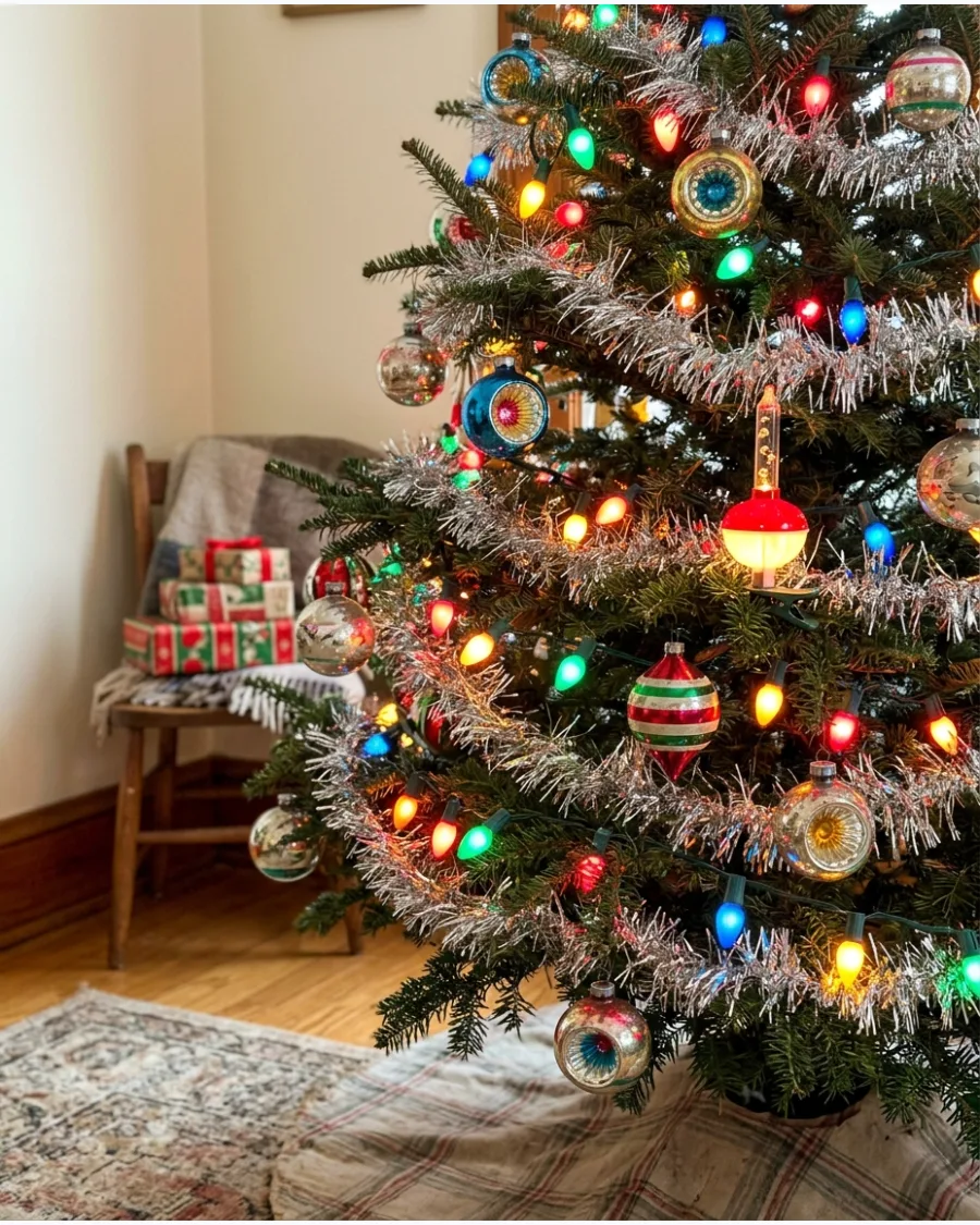 35. Classic Multicolored Christmas Lights