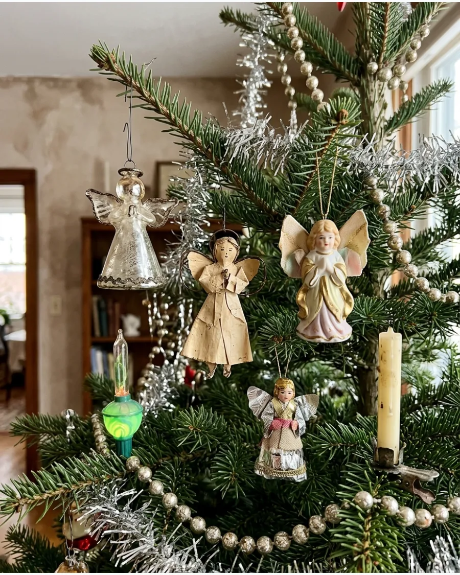 53. Vintage Angel Christmas Ornaments