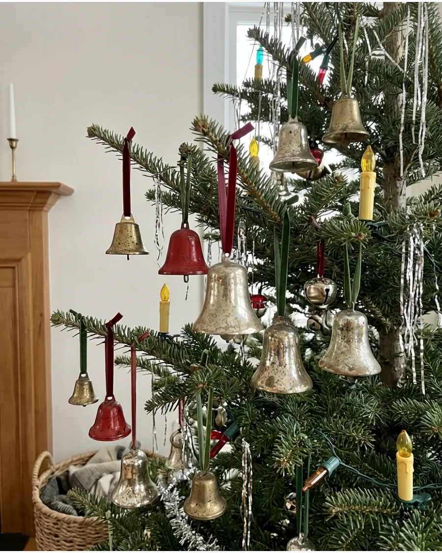 57. Vintage Bell Christmas Ornaments