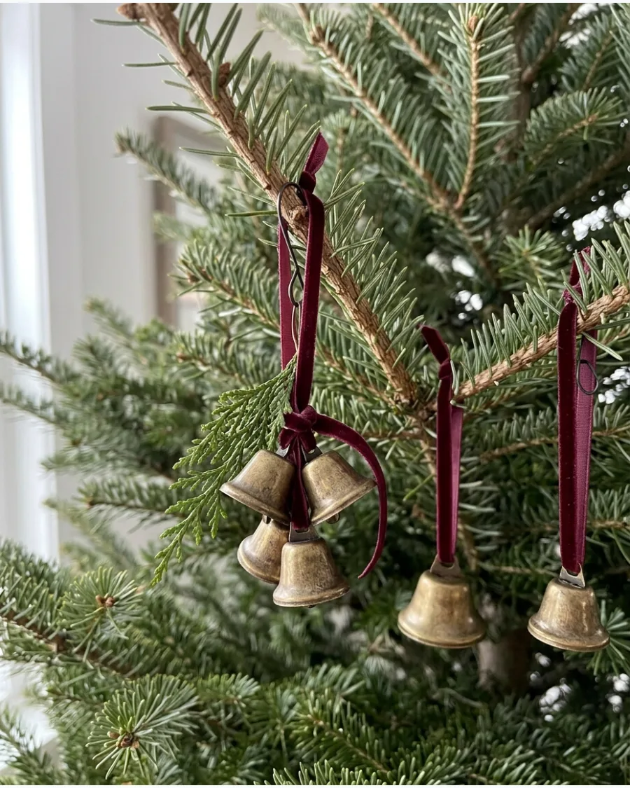 52. Mini Vintage Bell Ornaments