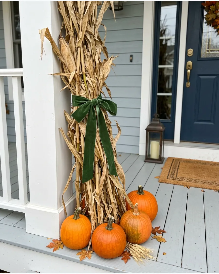 55. DIY Cornstalk Porch Bundle