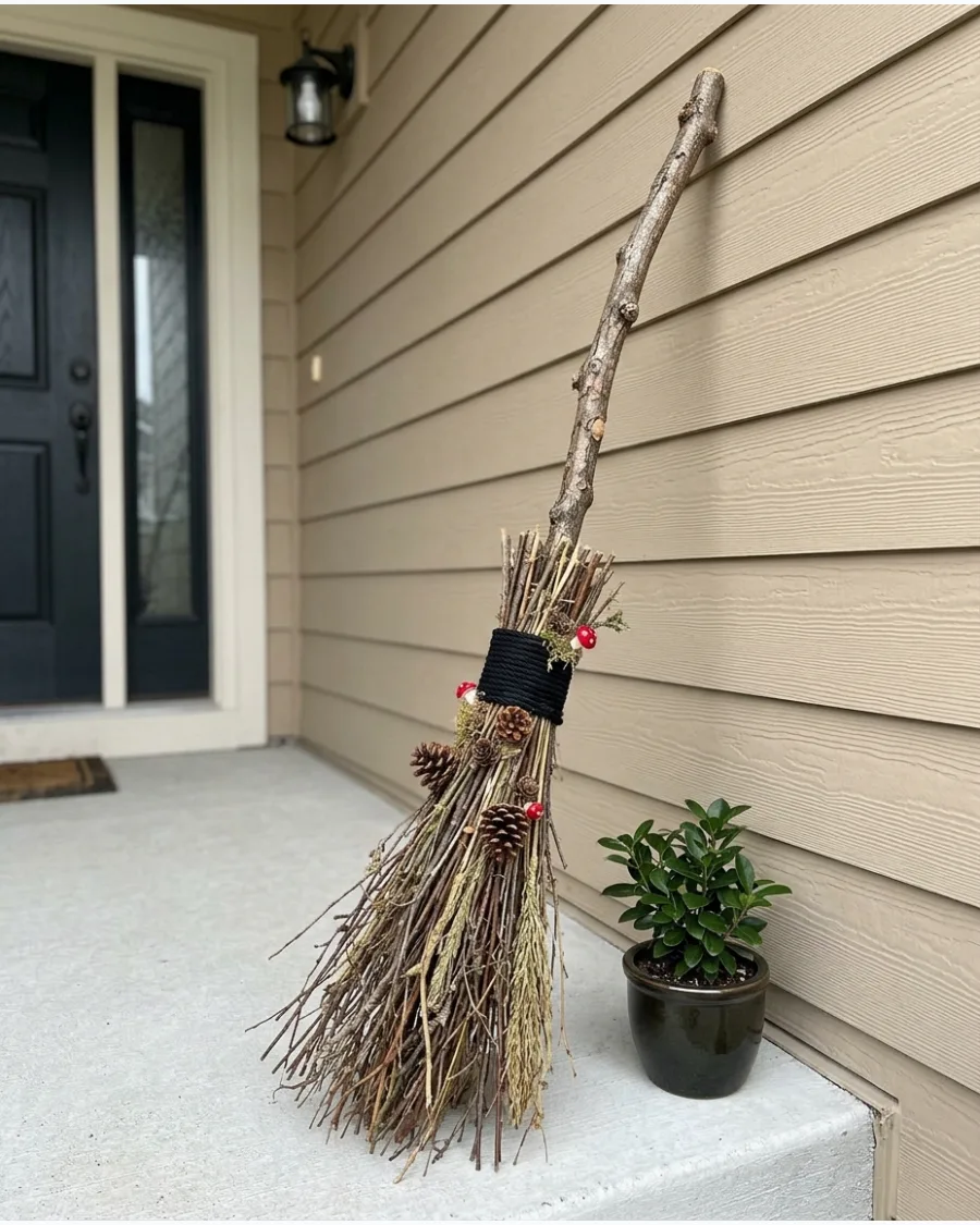 15. Woodland Witch Broom