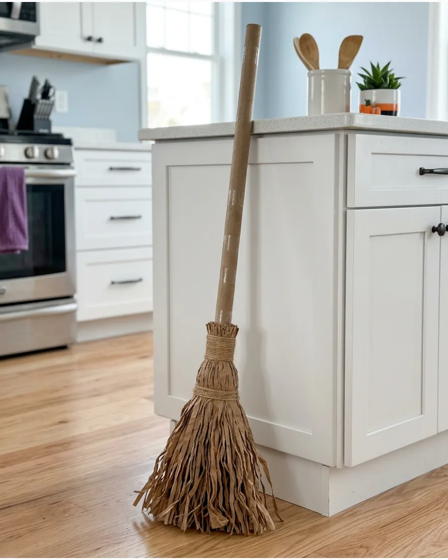 24. Paper-Bag Witch Broom