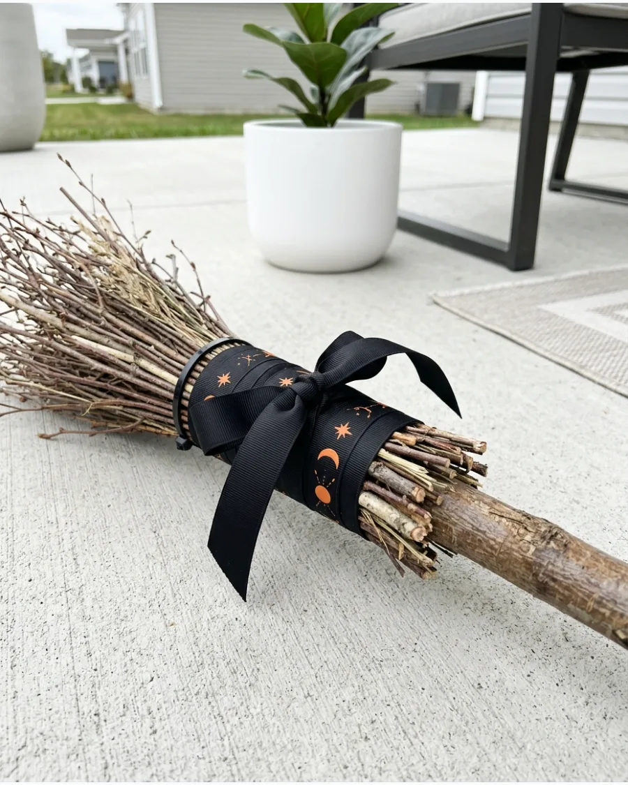 3. No-Glue Witch Broom