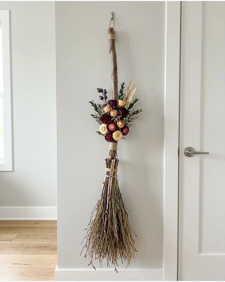 33. Dried Flower Witch Broom