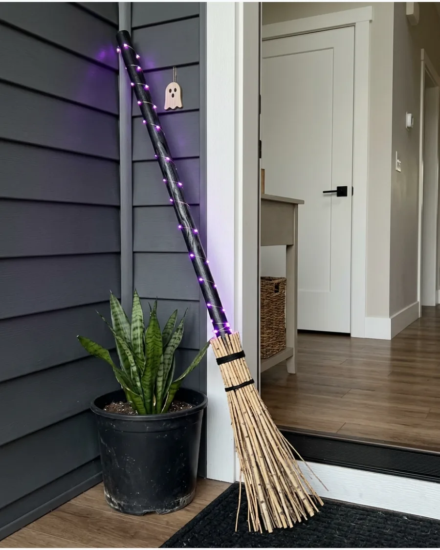 42. Purple Light-Up Broom