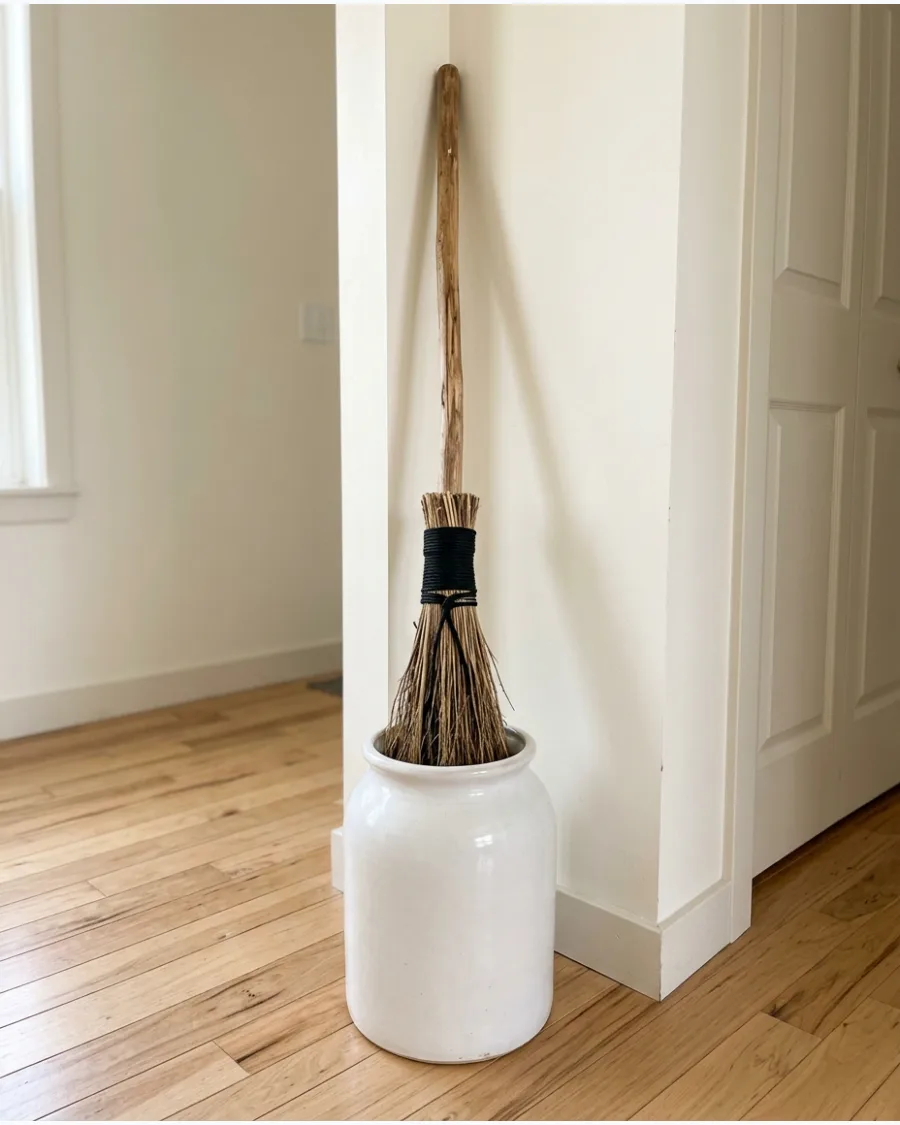 7. Straw Witch Broom