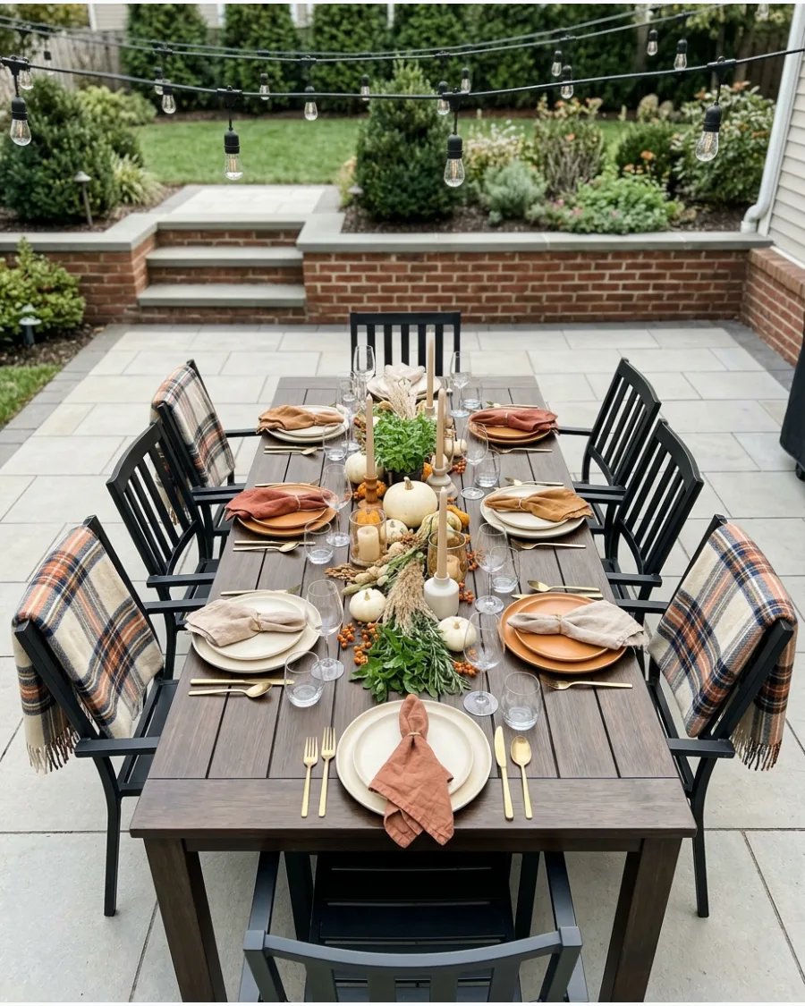 52. Outdoor Friendsgiving Tablescape