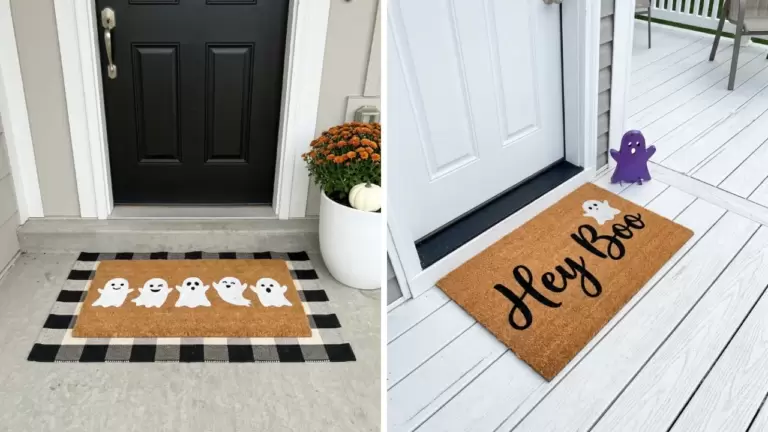 50 Halloween Doormat Ideas for a Spooky Welcome
