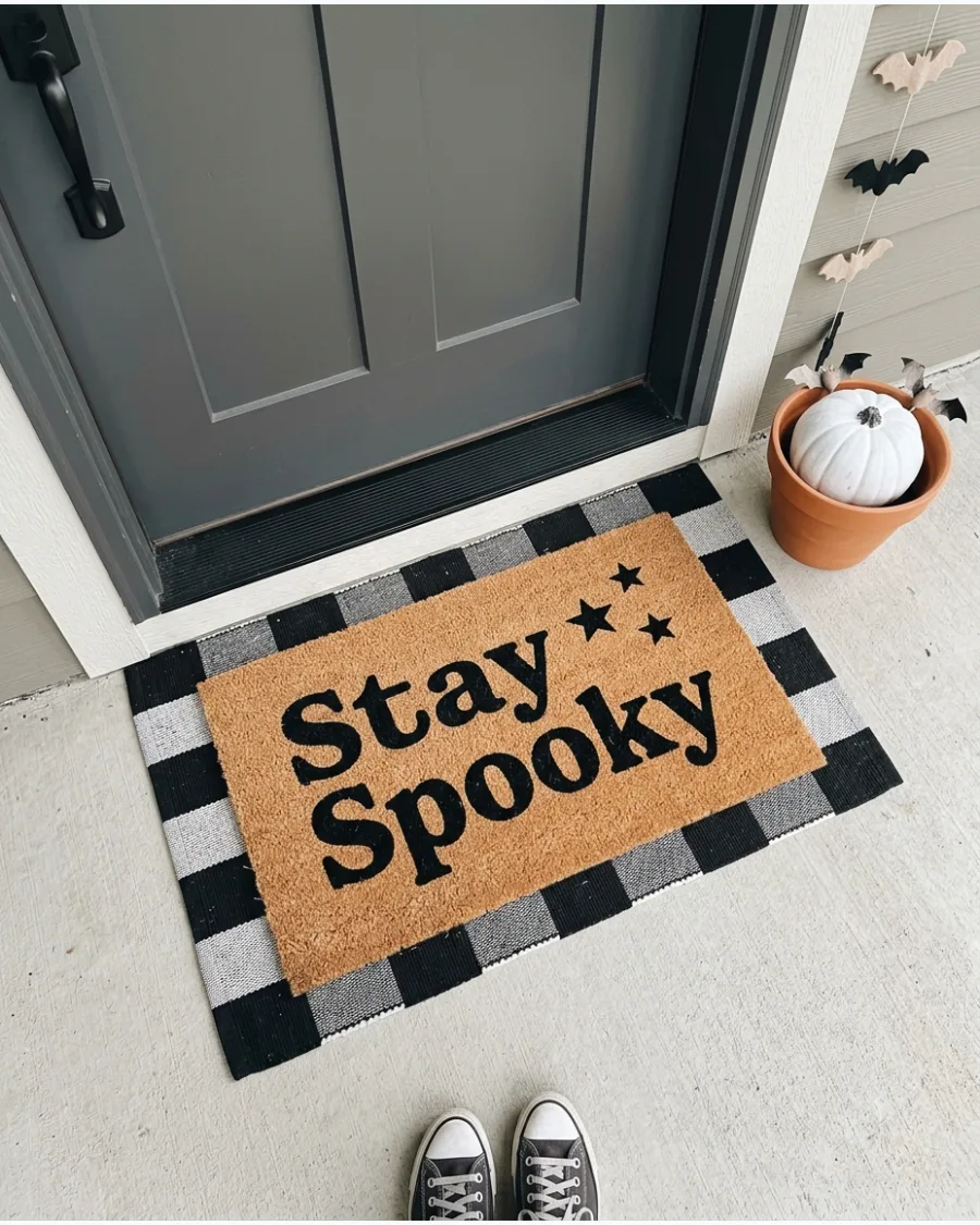 11. Stay Spooky Doormat