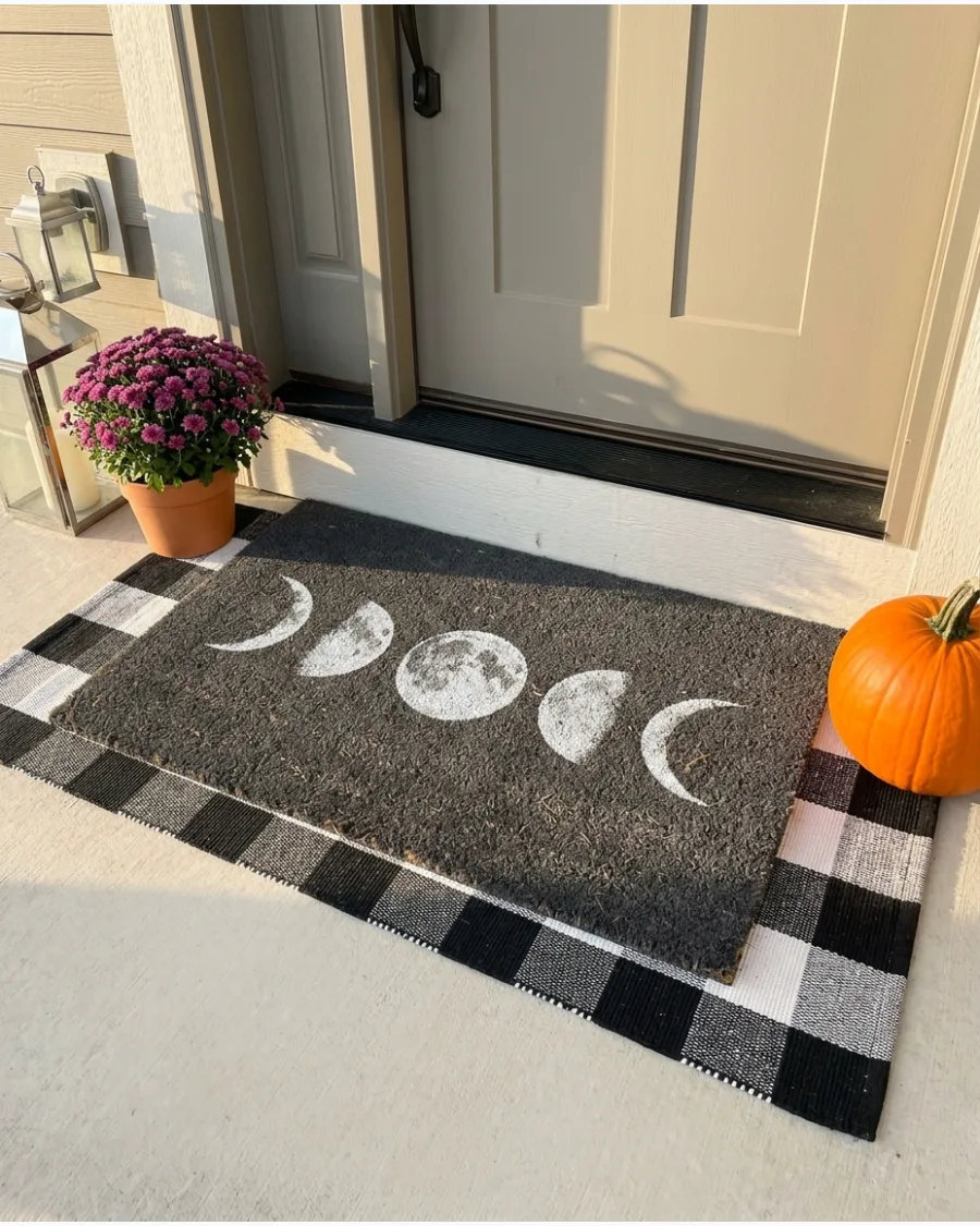 28. Moon Phase Doormat