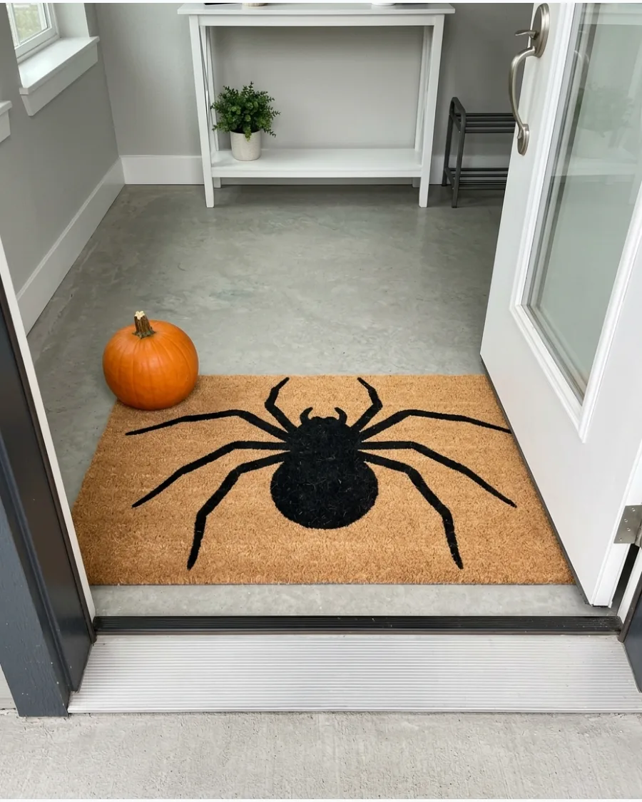 40. Giant Spider Doormat