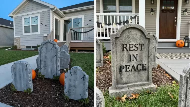 60 Spooky DIY Halloween Graveyard Ideas