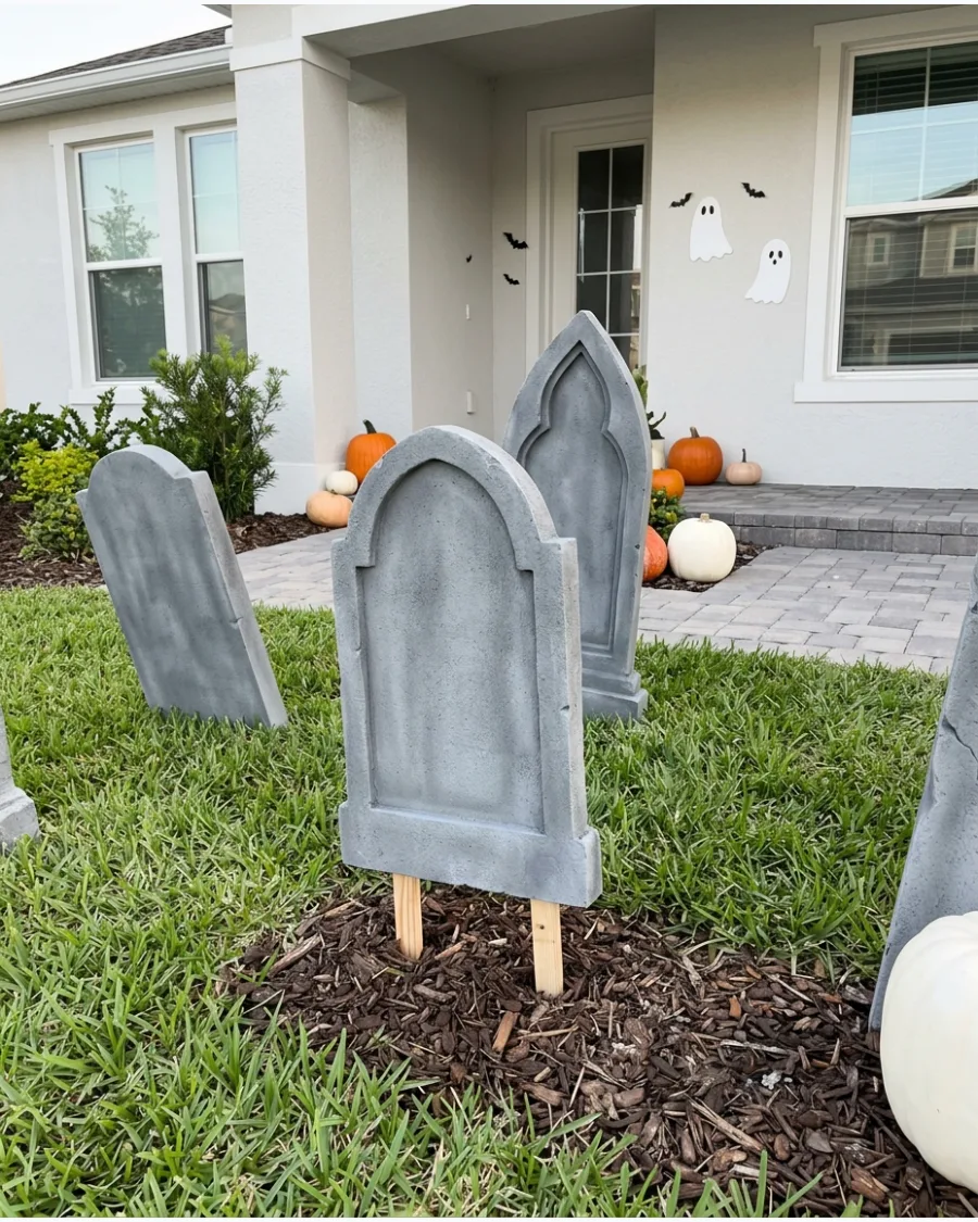 14. Tilting Ancient Headstones